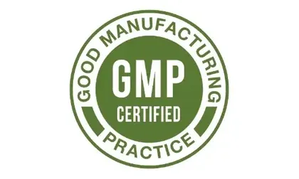 Good Manufacturing Practice certified mark